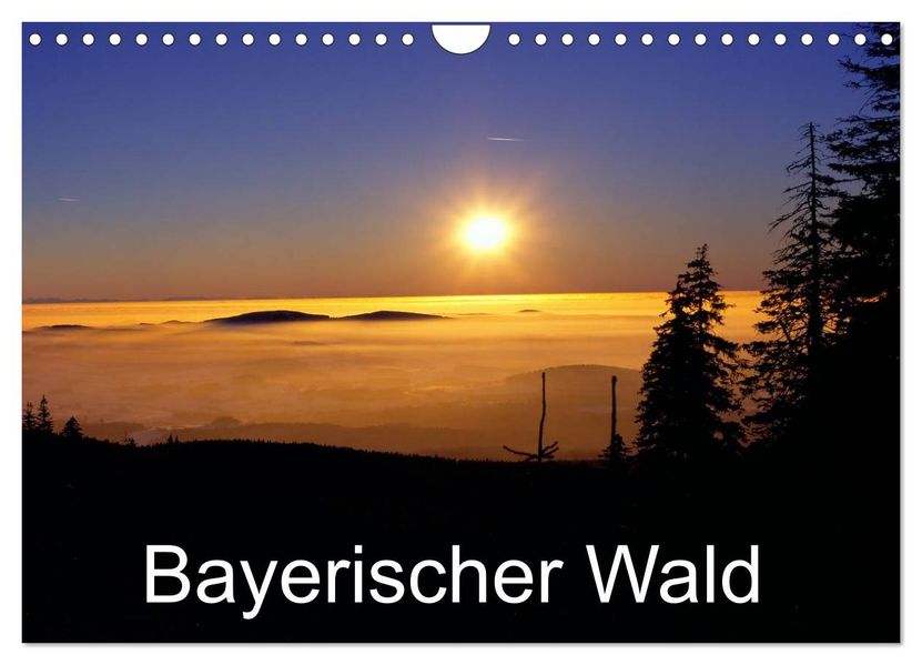 Bayerischer Wald (Wandkalender 2027 DIN A4 quer) CALVENDO Monatskalender