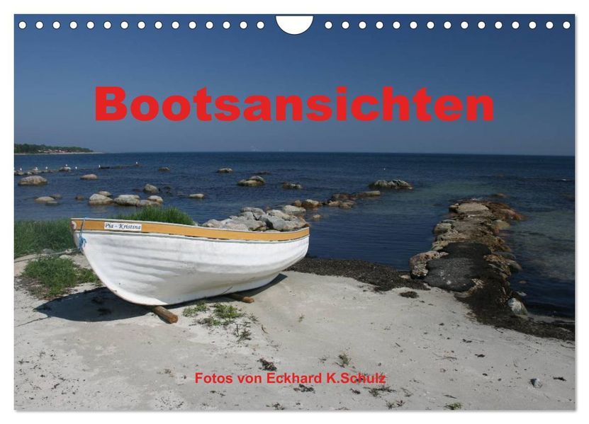 Bootsansichten (Wandkalender 2027 DIN A4 quer) CALVENDO Monatskalender