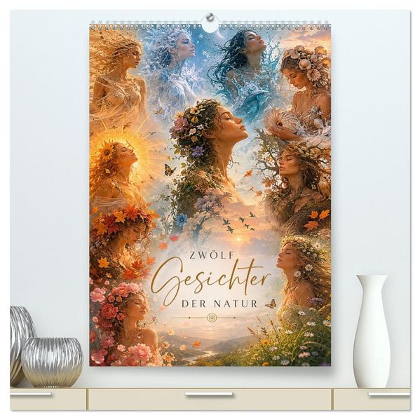 Zwölf Gesichter der Natur (hochwertiger Premium Wandkalender 2027 DIN A2 hoch) Kunstdruck in Hochglanz