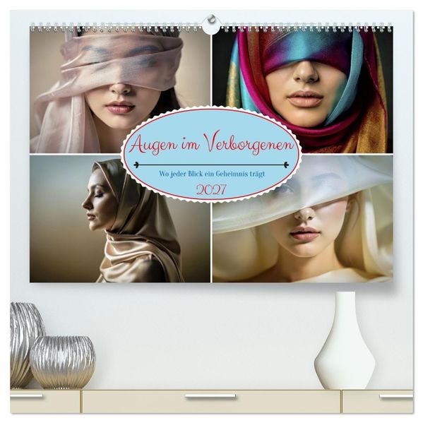 Augen im Verborgenen (hochwertiger Premium Wandkalender 2027 DIN A2 quer) Kunstdruck in Hochglanz