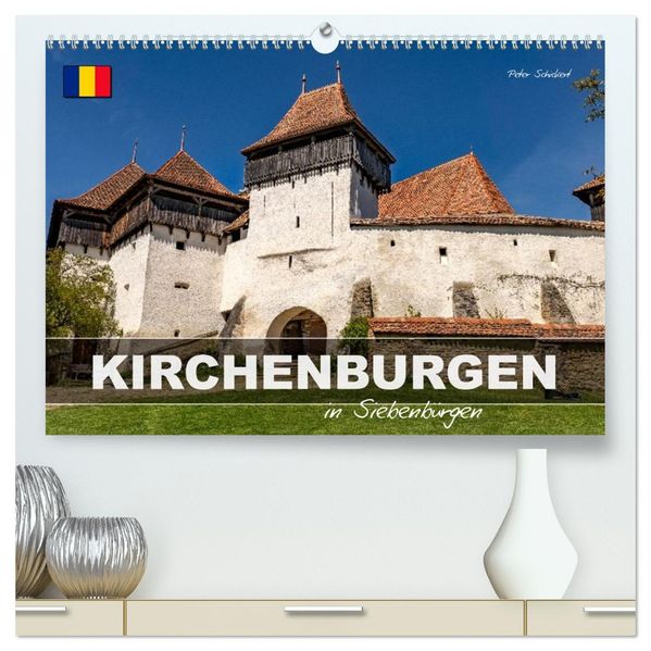 Kirchenburgen in Siebenbürgen (hochwertiger Premium Wandkalender 2027 DIN A2 quer) Kunstdruck in Hochglanz