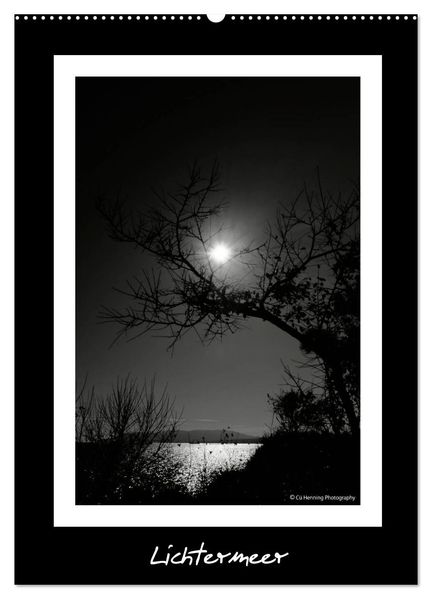Lichtermeer (Wandkalender 2027 DIN A2 hoch) CALVENDO Monatskalender