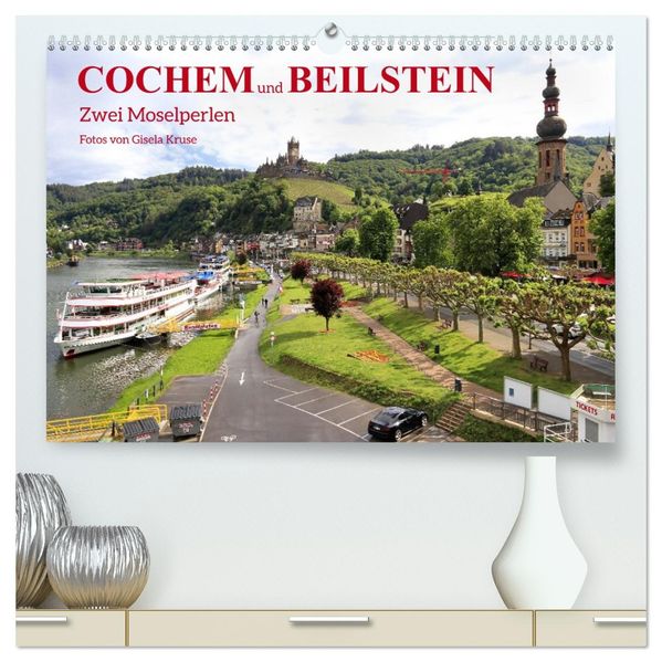 Cochem und Beilstein - Zwei Moselperlen (hochwertiger Premium Wandkalender 2027 DIN A2 quer) Kunstdruck in Hochglanz