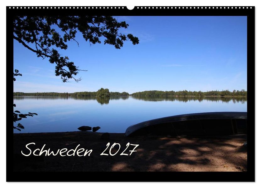 Schweden 2027 (Wandkalender 2027 DIN A2 quer) CALVENDO Monatskalender