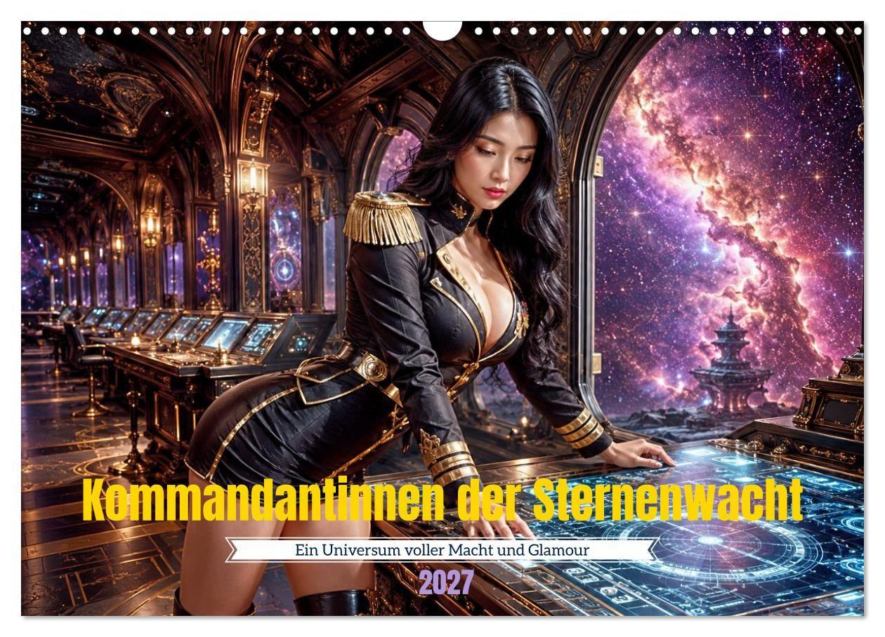 Kommandantinnen der Sternenwacht (Wandkalender 2027 DIN A3 quer) CALVENDO Monatskalender