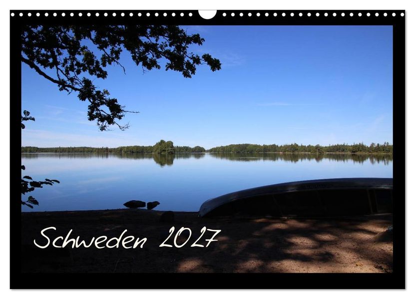 Schweden 2027 (Wandkalender 2027 DIN A3 quer) CALVENDO Monatskalender