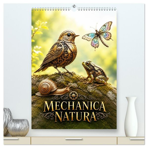 MECHANICA NATURA (hochwertiger Premium Wandkalender 2027 DIN A2 hoch) Kunstdruck in Hochglanz