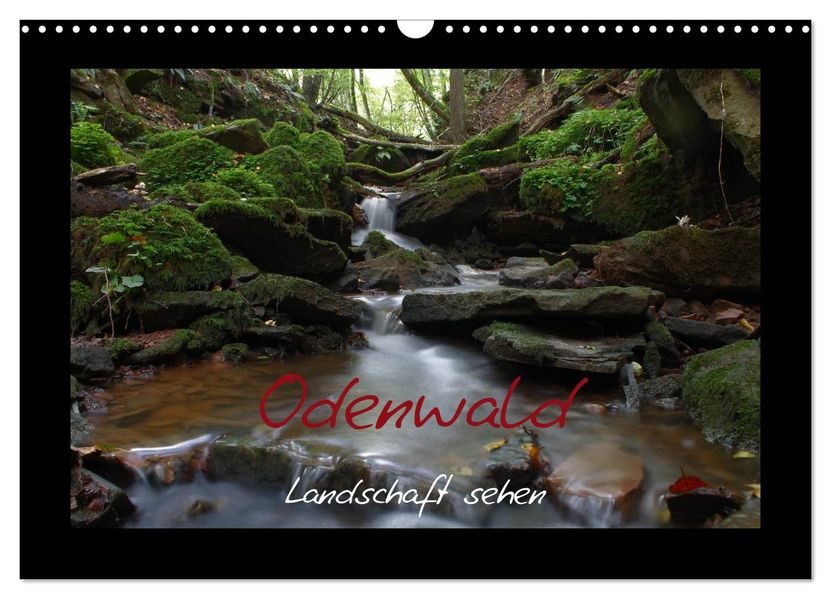 Odenwald - Landschaft sehen (Wandkalender 2027 DIN A3 quer) CALVENDO Monatskalender
