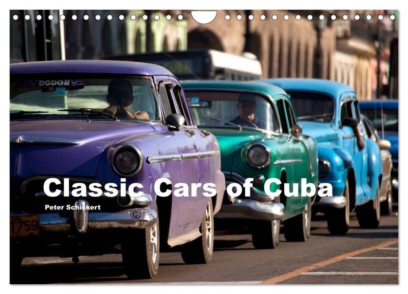 Classic Cars of Cuba (Wandkalender 2027 DIN A4 quer) CALVENDO Monatskalender