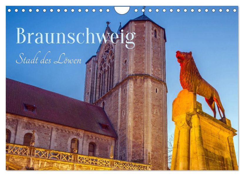 Braunschweig - Stadt des Löwen (Wandkalender 2027 DIN A4 quer) CALVENDO Monatskalender