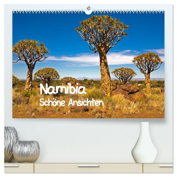 Namibia - Schöne Ansichten (hochwertiger Premium Wandkalender 2027 DIN A2 quer) Kunstdruck in Hochglanz