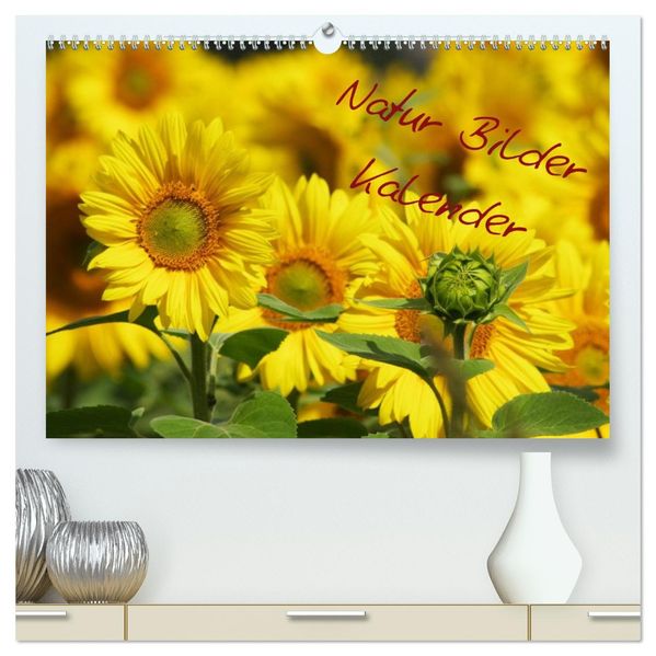 Natur Bilder Kalender (hochwertiger Premium Wandkalender 2027 DIN A2 quer) Kunstdruck in Hochglanz