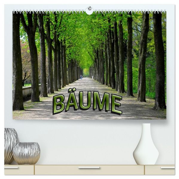Bäume 2027 (hochwertiger Premium Wandkalender 2027 DIN A2 quer) Kunstdruck in Hochglanz