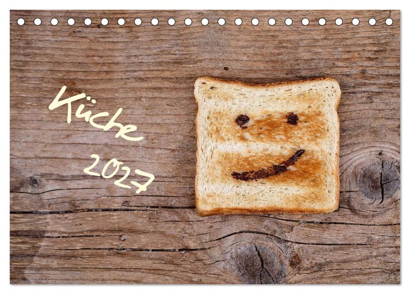 Küche (Tischkalender 2027 DIN A5 quer) CALVENDO Monatskalender