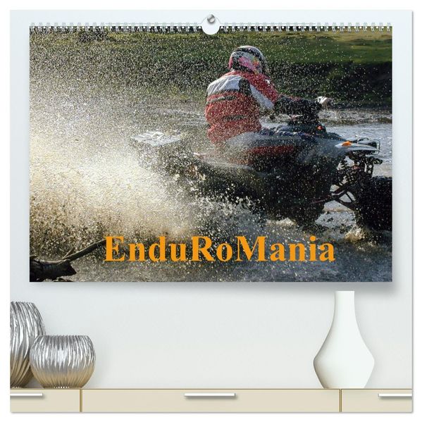 EnduRoMania (hochwertiger Premium Wandkalender 2027 DIN A2 quer) Kunstdruck in Hochglanz