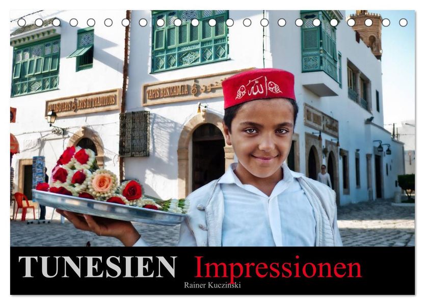 TUNESIEN Impressionen (Tischkalender 2027 DIN A5 quer) CALVENDO Monatskalender