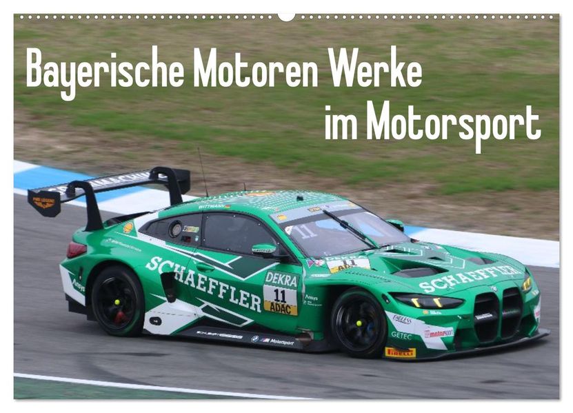 Bayerische Motoren Werke im Motorsport (Wandkalender 2027 DIN A2 quer) CALVENDO Monatskalender