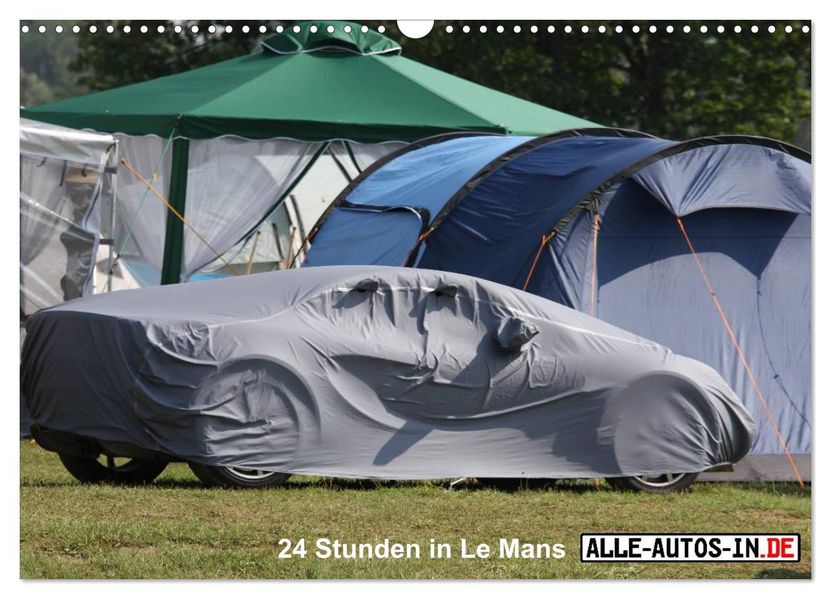24 Stunden in Le Mans (Wandkalender 2027 DIN A3 quer) CALVENDO Monatskalender