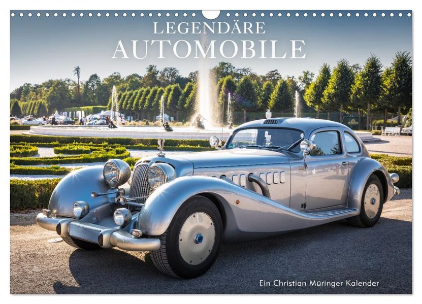 Legendäre Automobile (Wandkalender 2027 DIN A3 quer) CALVENDO Monatskalender