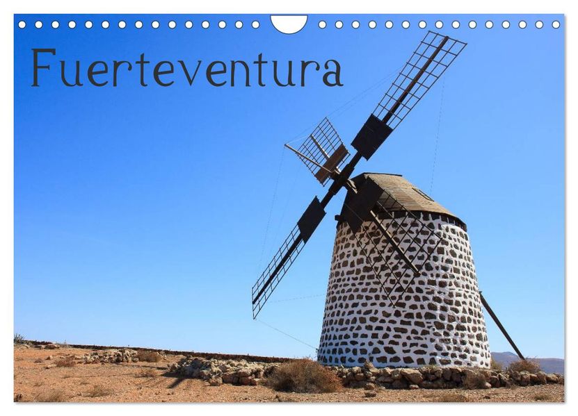 Fuerteventura (Wandkalender 2027 DIN A4 quer) CALVENDO Monatskalender
