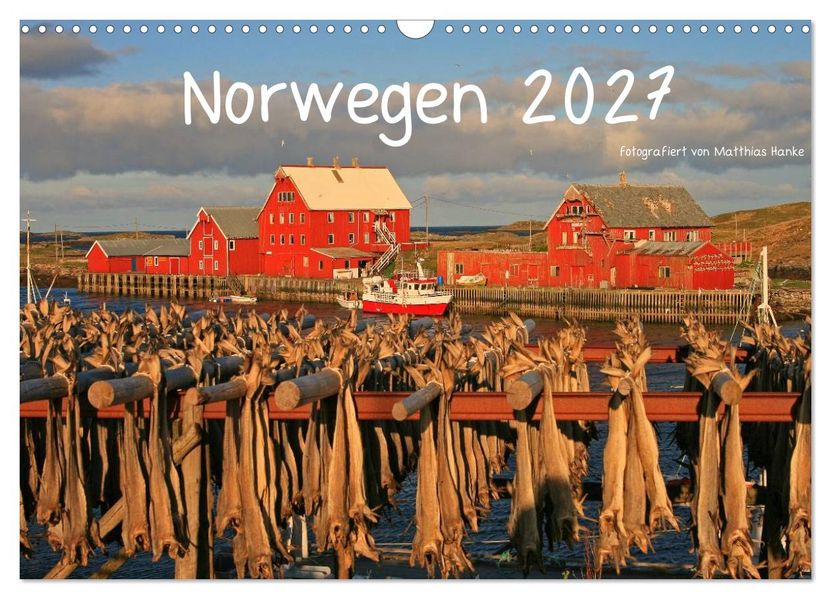 Norwegen 2027 (Wandkalender 2027 DIN A3 quer) CALVENDO Monatskalender