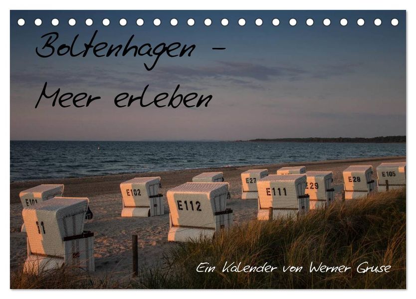 Boltenhagen - Meer erleben (Tischkalender 2027 DIN A5 quer) CALVENDO Monatskalender
