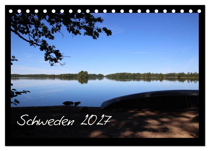 Schweden 2027 (Tischkalender 2027 DIN A5 quer) CALVENDO Monatskalender