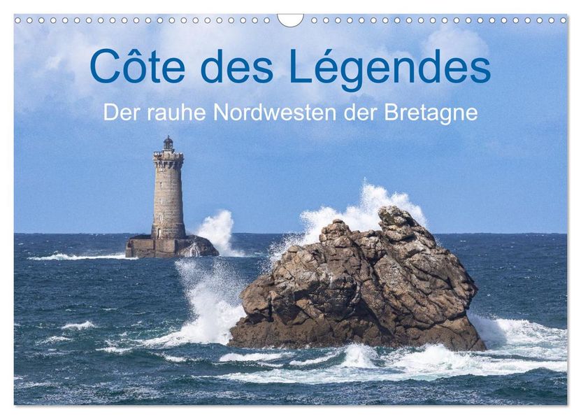 Cote des Legendes - Der rauhe Nordwesten der Bretagne (Wandkalender 2027 DIN A3 quer) CALVENDO Monatskalender