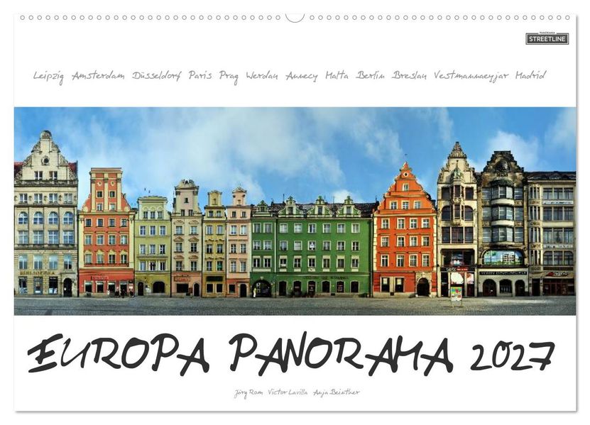 Europa Panorama 2027 (Wandkalender 2027 DIN A2 quer) CALVENDO Monatskalender