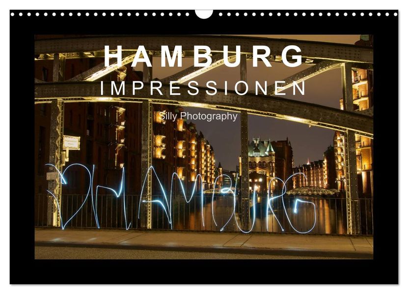Hamburg - Impressionen (Wandkalender 2027 DIN A3 quer) CALVENDO Monatskalender