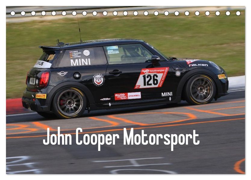 John Cooper Motorsport (Tischkalender 2027 DIN A5 quer) CALVENDO Monatskalender