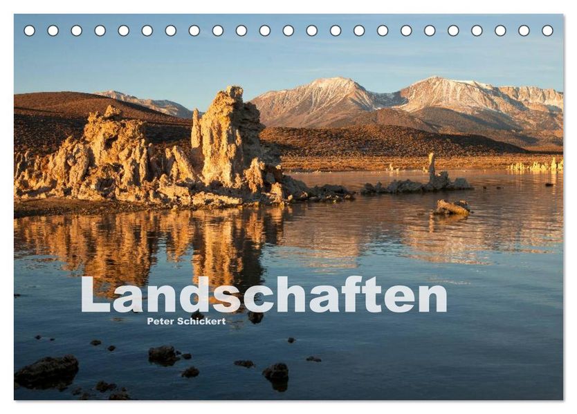 Landschaften (Tischkalender 2027 DIN A5 quer) CALVENDO Monatskalender