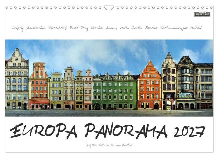 Europa Panorama 2027 (Wandkalender 2027 DIN A3 quer) CALVENDO Monatskalender
