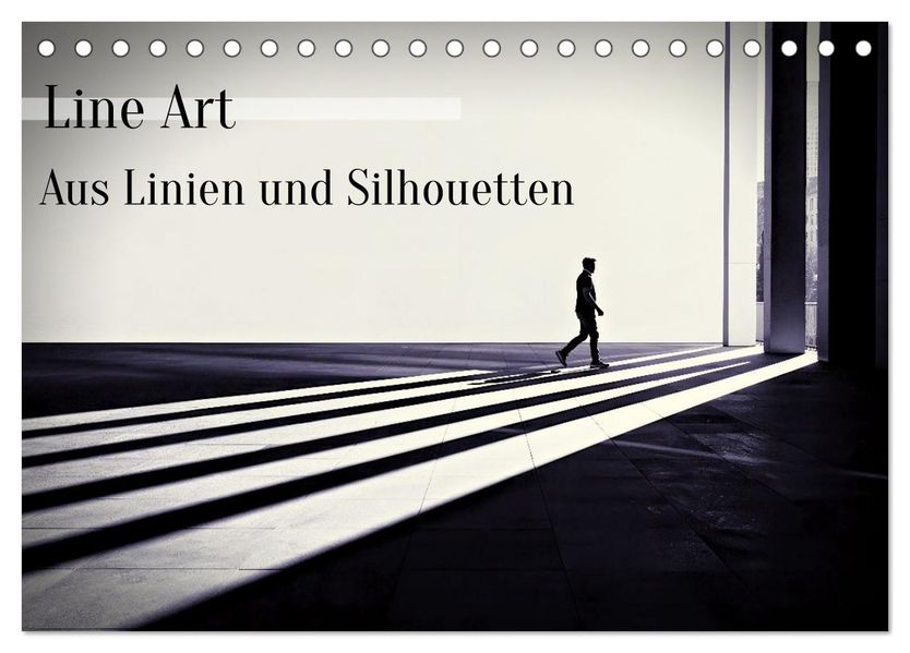 Line Art - Aus Linien und Silhouetten (Tischkalender 2027 DIN A5 quer) CALVENDO Monatskalender