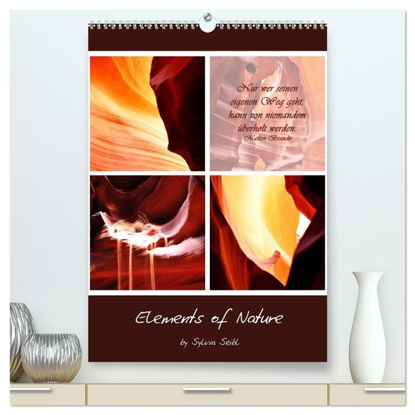 Elements of Nature (hochwertiger Premium Wandkalender 2027 DIN A2 hoch) Kunstdruck in Hochglanz
