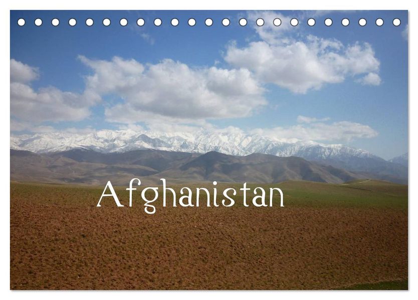 Afghanistan (Tischkalender 2027 DIN A5 quer) CALVENDO Monatskalender