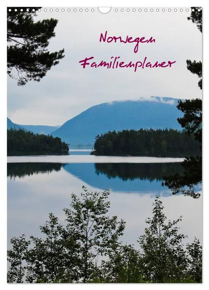 Familienplaner Norwegen (Wandkalender 2027 DIN A3 hoch) CALVENDO Monatskalender