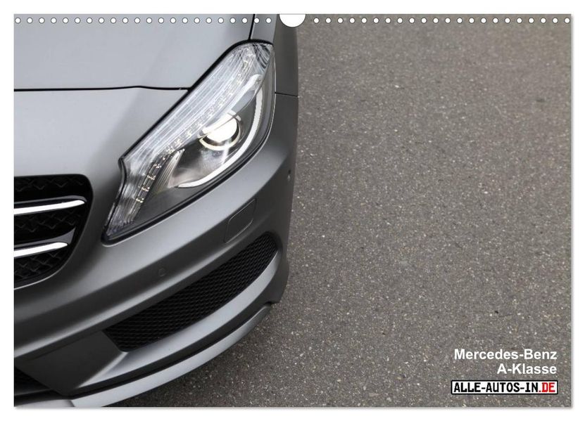 Mercedes-Benz A-Klasse (Wandkalender 2027 DIN A3 quer) CALVENDO Monatskalender