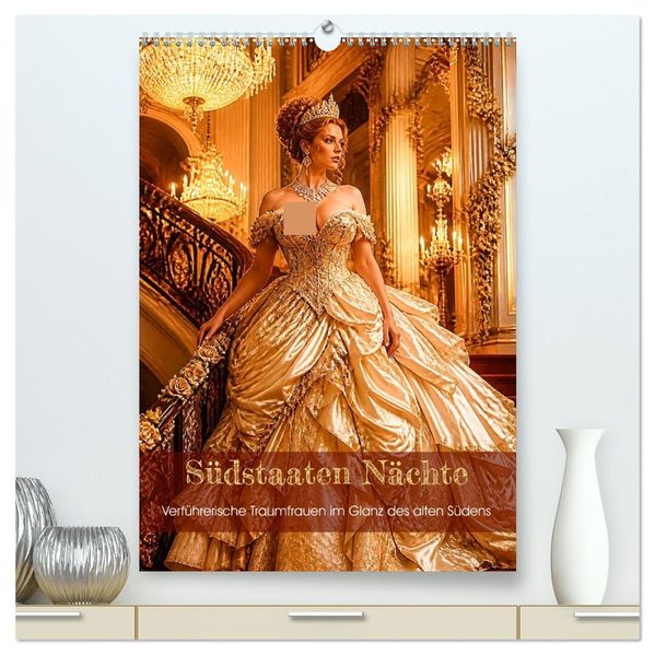 Südstaaten Nächte (hochwertiger Premium Wandkalender 2027 DIN A2 hoch) Kunstdruck in Hochglanz