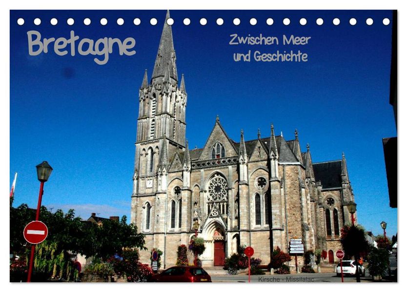 Bretagne - Zwischen Meer und Geschichte (Tischkalender 2027 DIN A5 quer) CALVENDO Monatskalender