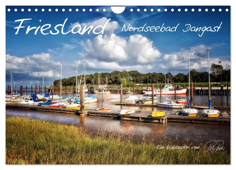 Friesland - Nordseebad Dangast / CH-Version (Wandkalender 2027 DIN A4 quer) CALVENDO Monatskalender
