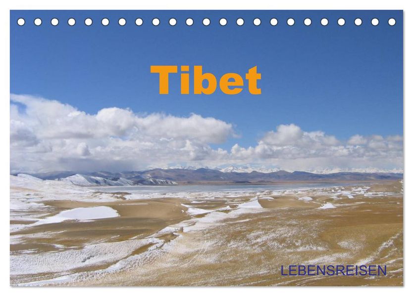 Tibet (Tischkalender 2027 DIN A5 quer) CALVENDO Monatskalender