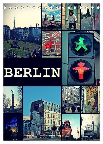 BERLIN / vertikal (Tischkalender 2027 DIN A5 hoch) CALVENDO Monatskalender