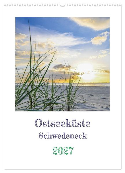 Ostseeküste Schwedeneck (Wandkalender 2027 DIN A2 hoch) CALVENDO Monatskalender