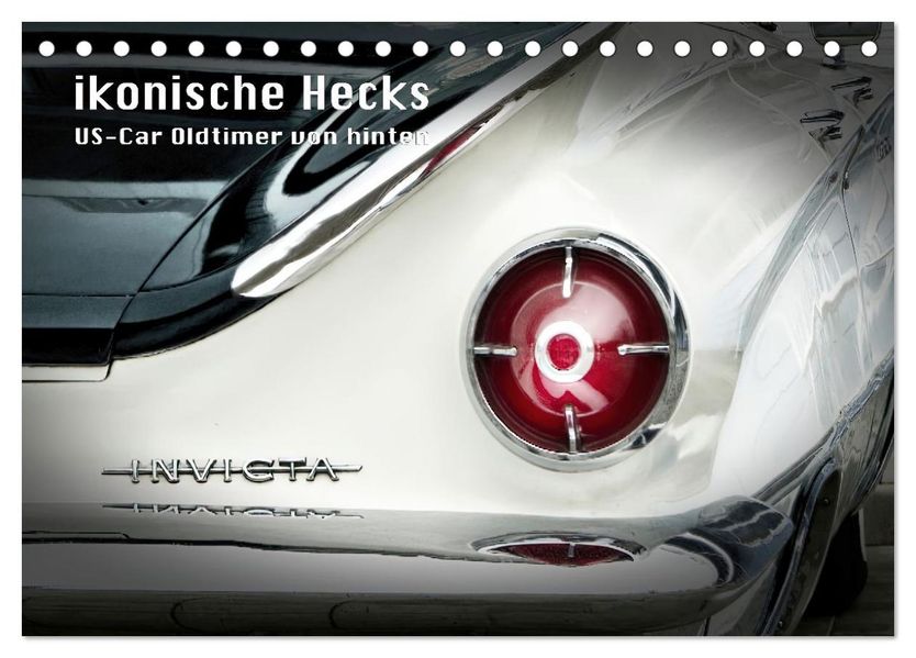 Ikonische Hecks (Tischkalender 2027 DIN A5 quer) CALVENDO Monatskalender