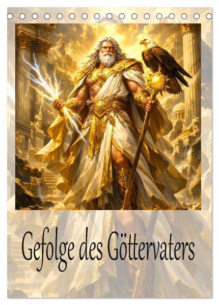 Gefolge des Göttervaters (Tischkalender 2027 DIN A5 hoch) CALVENDO Monatskalender