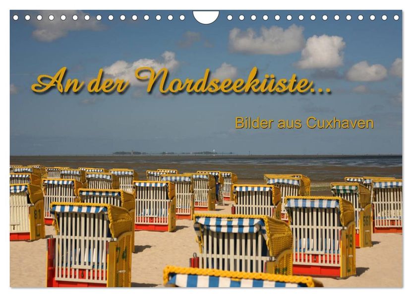 An der Nordseeküste... (Wandkalender 2027 DIN A4 quer) CALVENDO Monatskalender