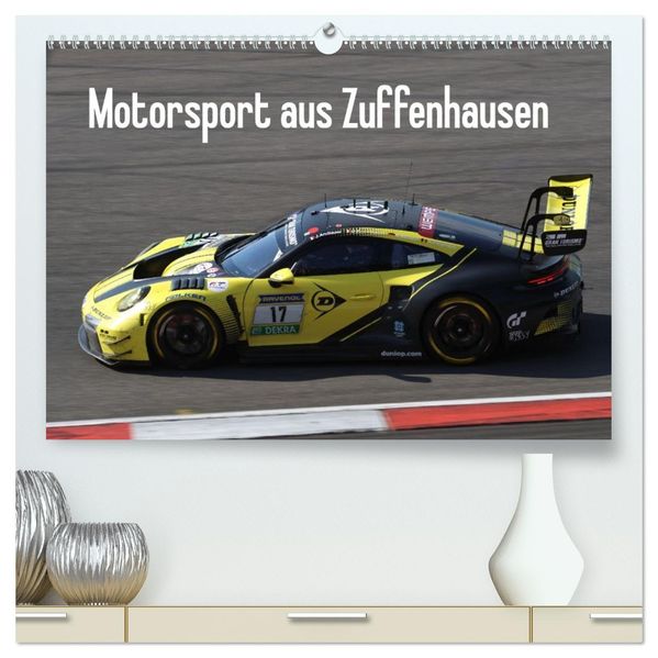Motorsport aus Zuffenhausen (hochwertiger Premium Wandkalender 2027 DIN A2 quer) Kunstdruck in Hochglanz