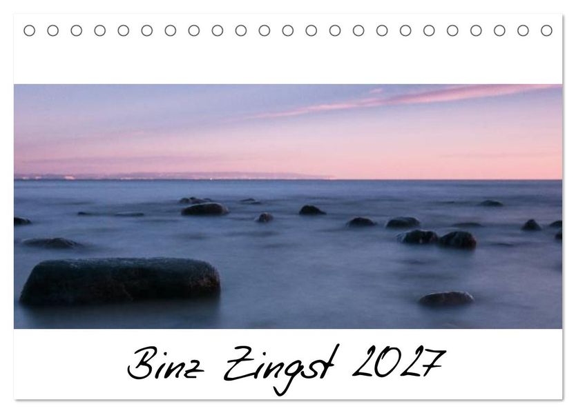 Binz Zingst 2027 (Tischkalender 2027 DIN A5 quer) CALVENDO Monatskalender