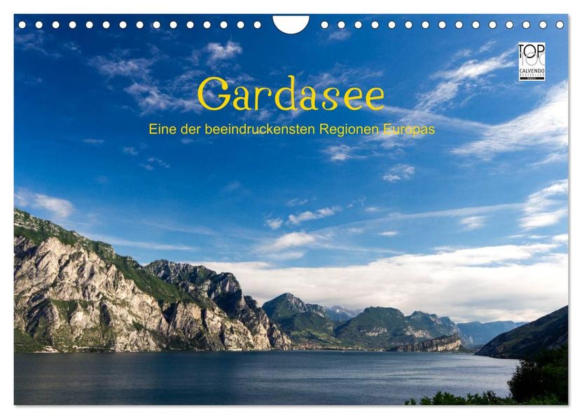 Gardasee (Wandkalender 2027 DIN A4 quer) CALVENDO Monatskalender